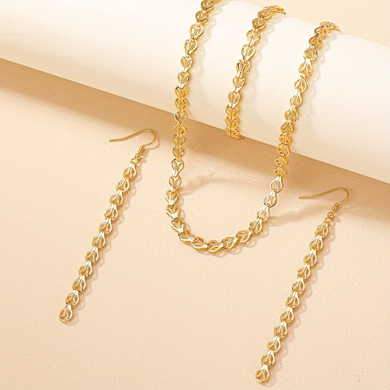 ELEGANT 3-PIECE JEWELLERY SET