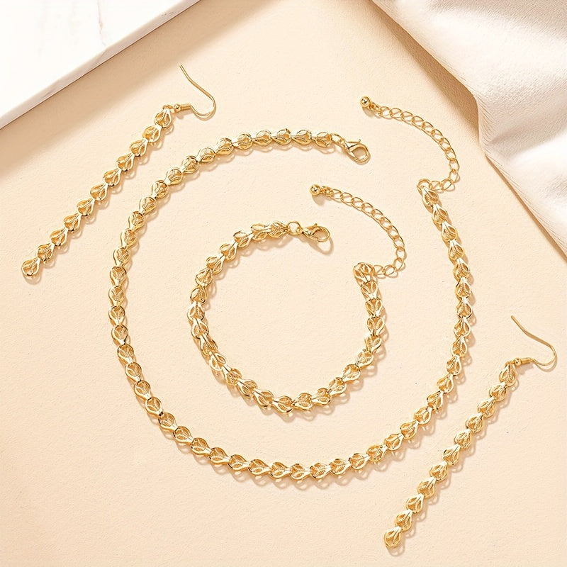 ELEGANT 3-PIECE JEWELLERY SET