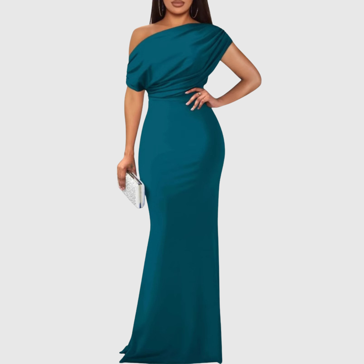 DELAROSE | GRACEFUL FORMAL GOWN