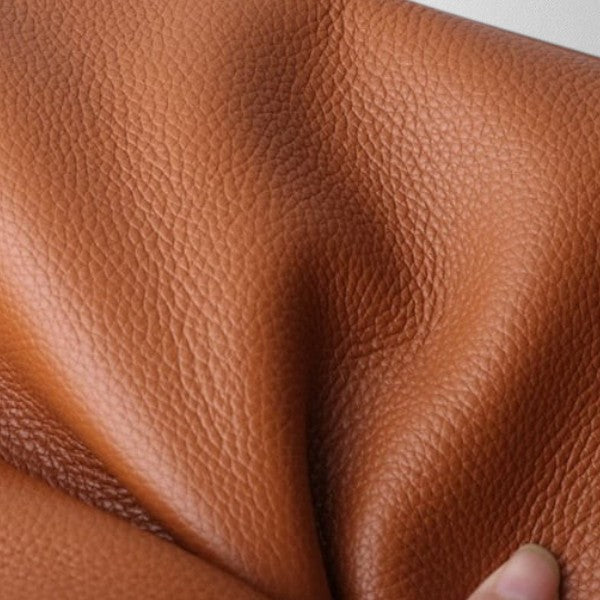Valérie Dupré - Solid Colour Simple Genuine Leather Shoulder Bag