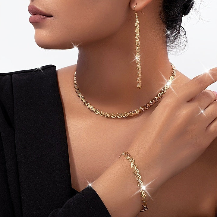 ELEGANT 3-PIECE JEWELLERY SET