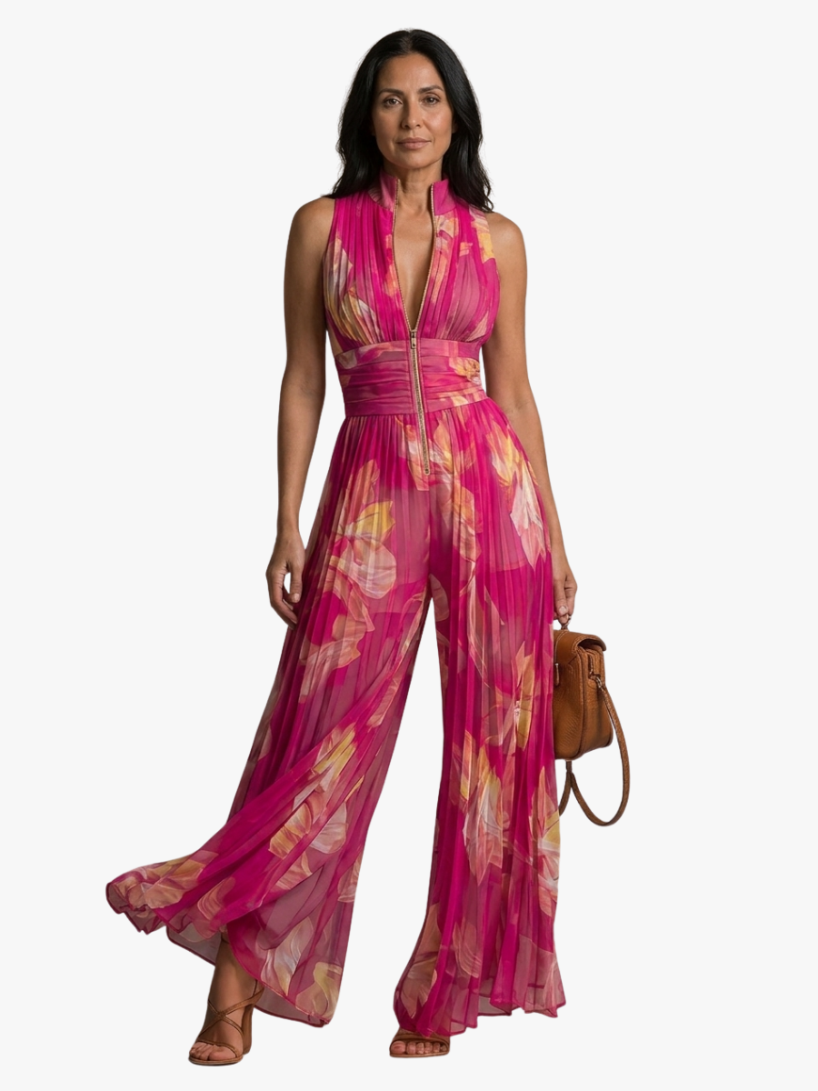 CLAIRE | FLORAL JUMPSUIT FOR WOMEN