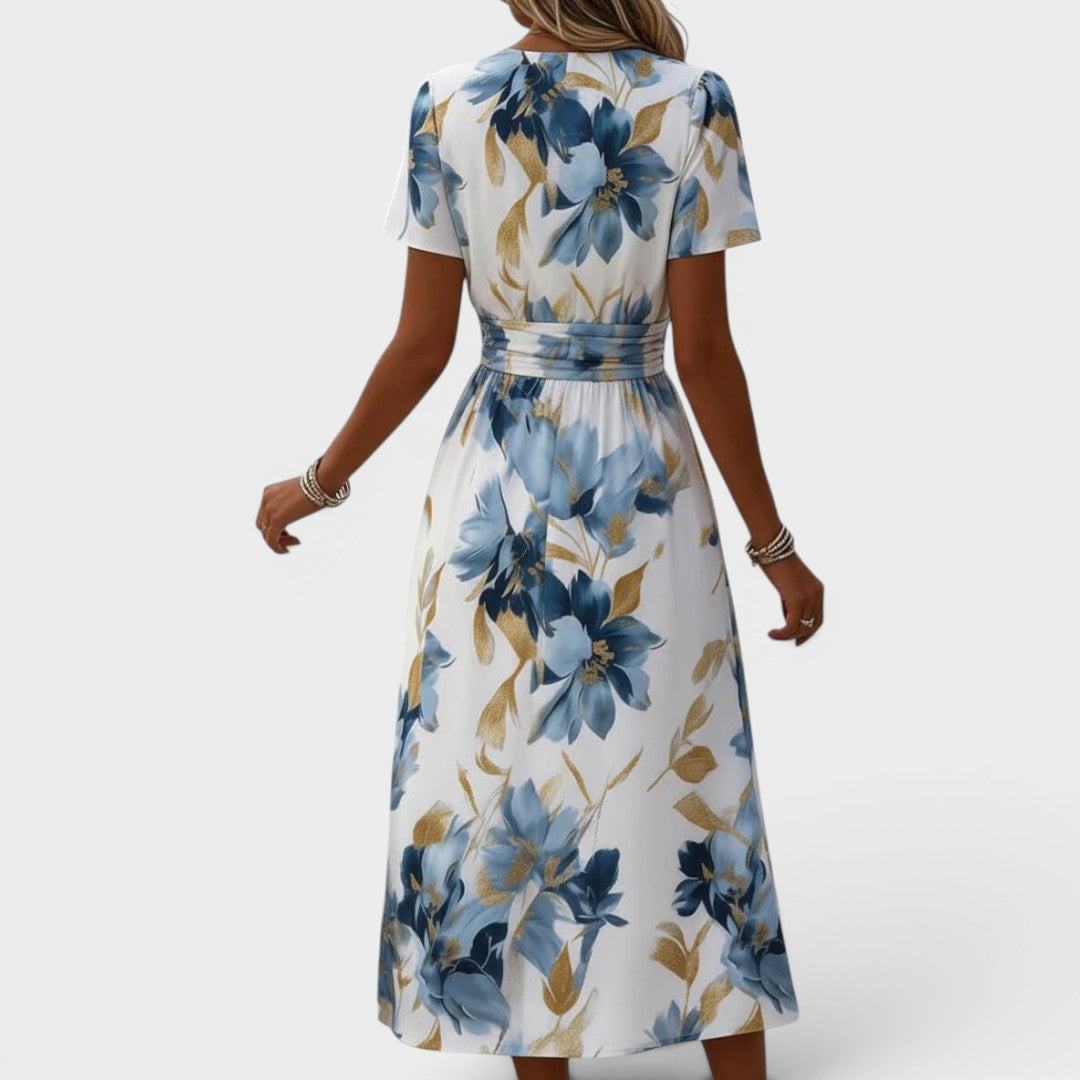 Lucie | FLORAL WRAP DRESS FOR WOMEN