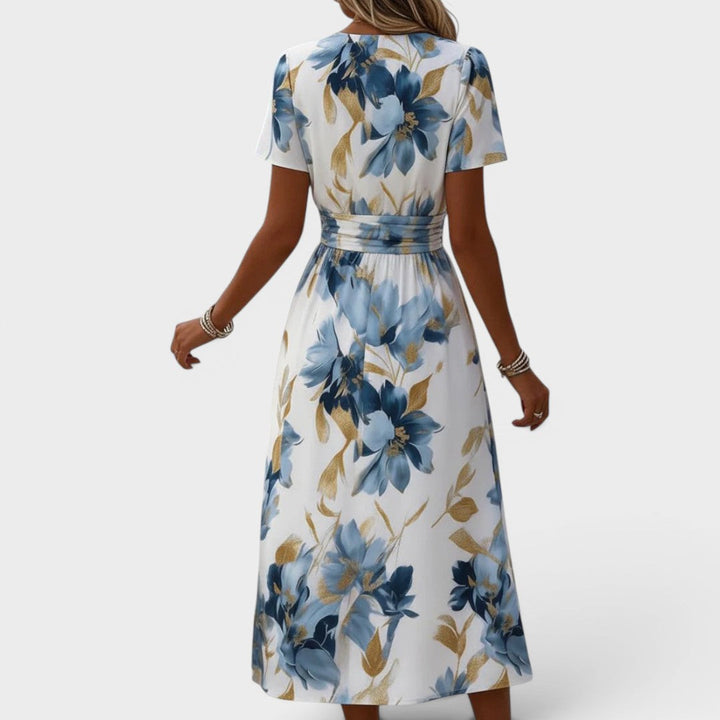 Lucie | FLORAL WRAP DRESS FOR WOMEN