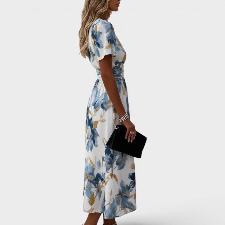 Lucie | FLORAL WRAP DRESS FOR WOMEN