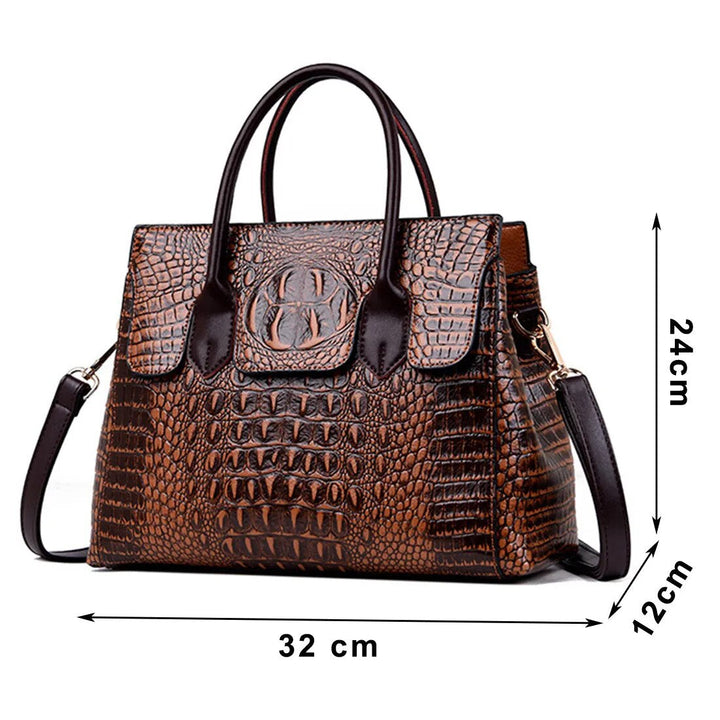 Luxury Crocodile Designer Handbag