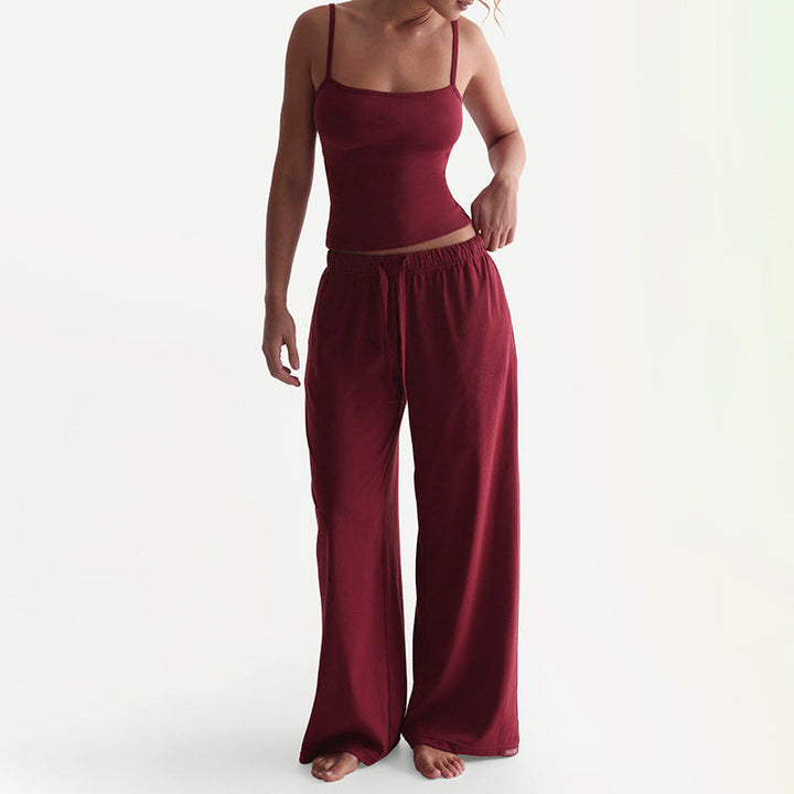 PATSY™ - Casual Sleeveless Top and Trousers Summer Set