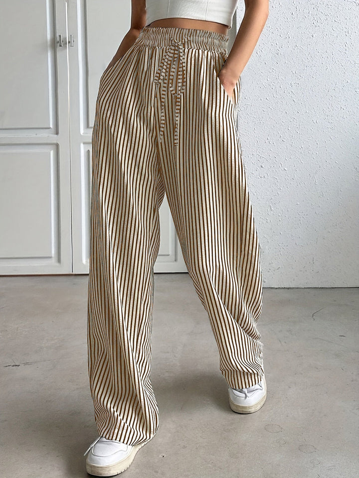 TAITE™ - Simple Summer Striped Relaxed Fit Bottom