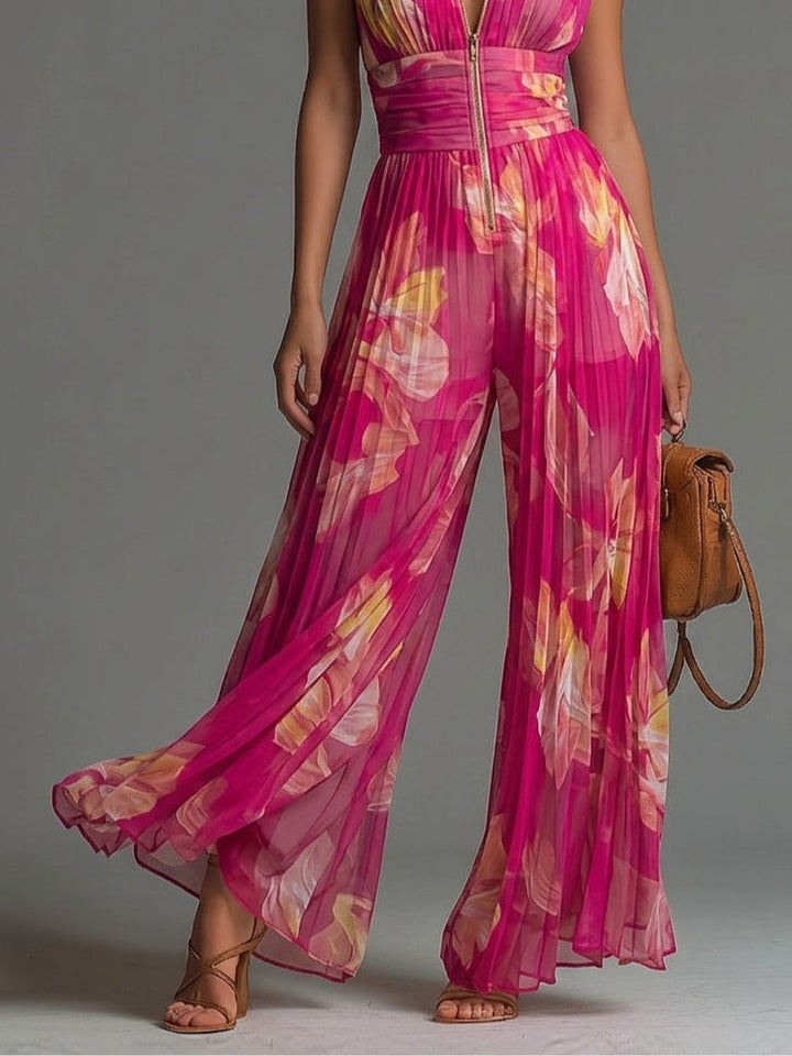 CLAIRE | FLORAL JUMPSUIT FOR WOMEN