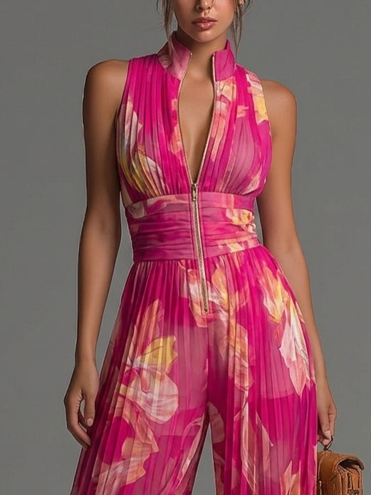 CLAIRE | FLORAL JUMPSUIT FOR WOMEN