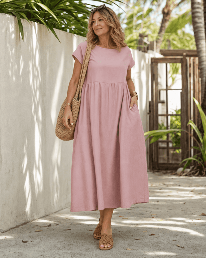 Louise | Casual Midi Dress