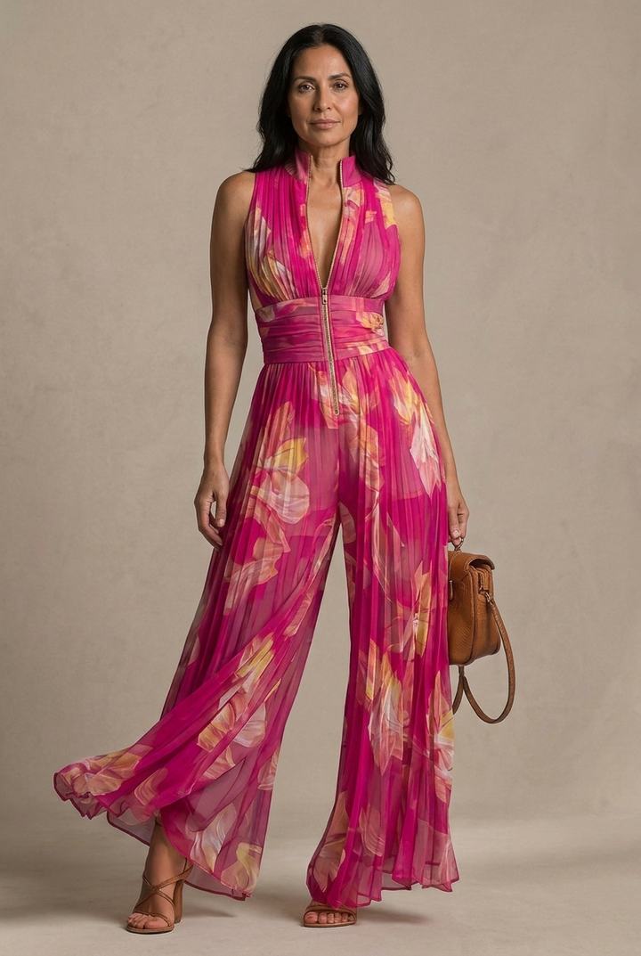 CLAIRE | FLORAL JUMPSUIT FOR WOMEN