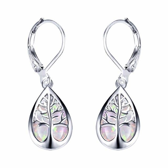 TREE OF LIFE GOLD EARRINGS
