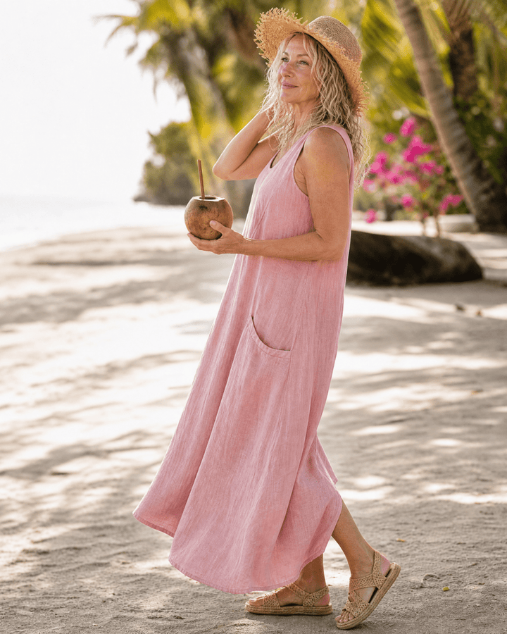 Charlotte | Sleeveless Midi Dress