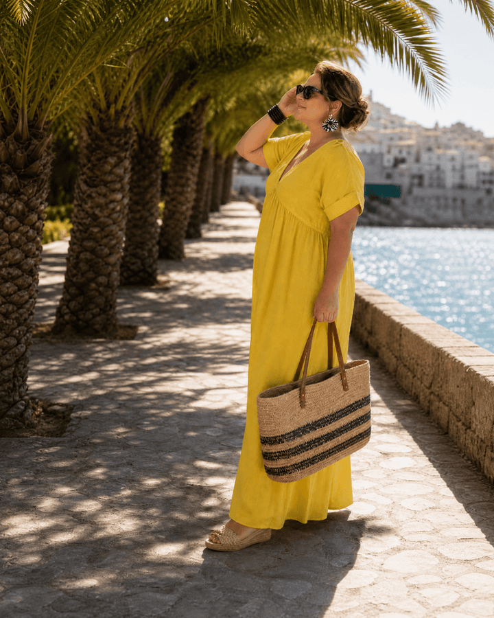 Lya | Fluid Midi Dress